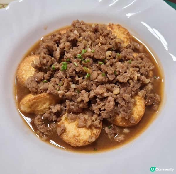 肉碎扒玉子豆腐