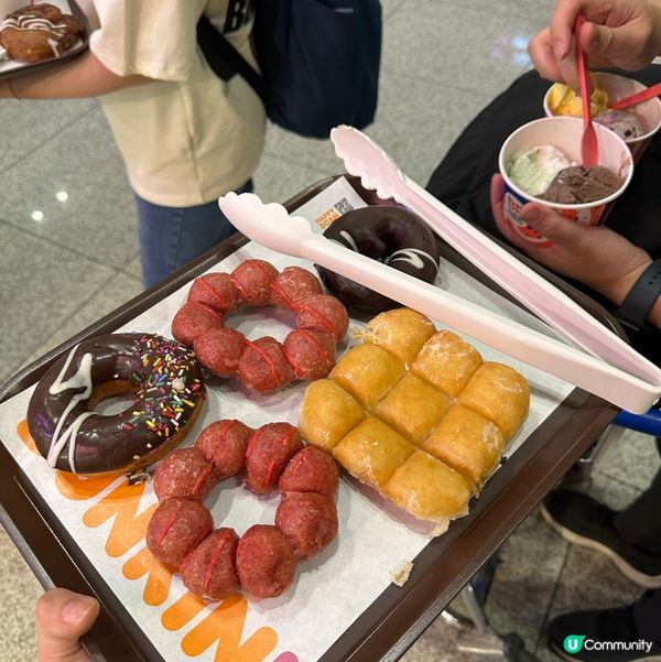 韓國必食🍩🍦  最後一刻都唔可以錯過！