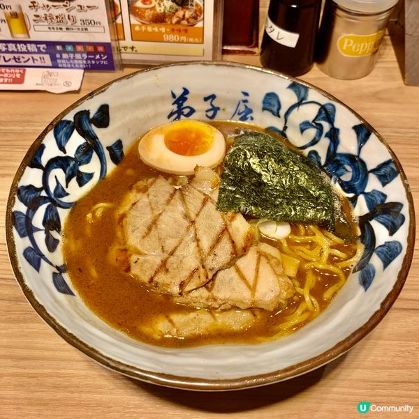 新千歲機場🍜弟子屈拉麵，北海道之旅第一餐😋