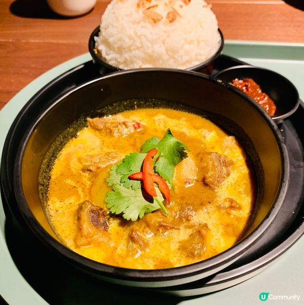 泰式咖喱牛腩飯