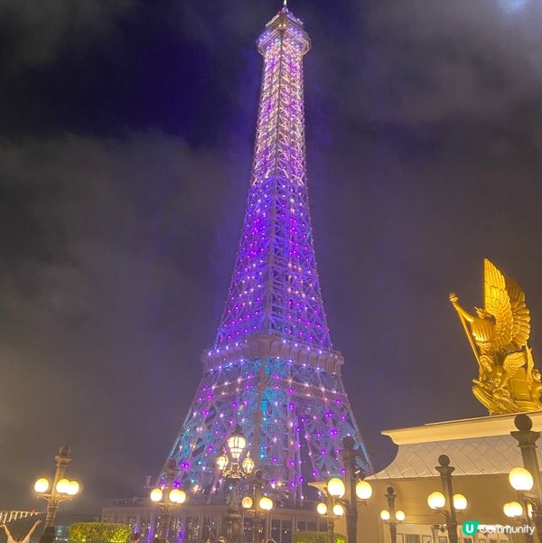 📸打卡時間: 夜晚打卡會靚啲,鐵塔會着燈｡
