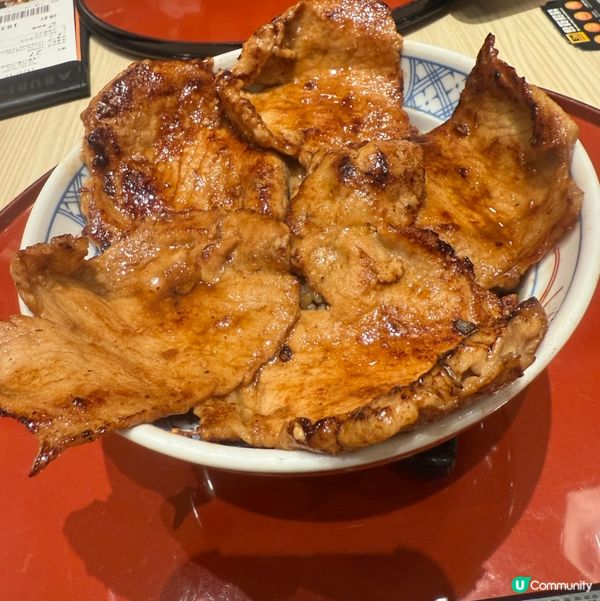 滋味邪惡燒汁豬肉丼