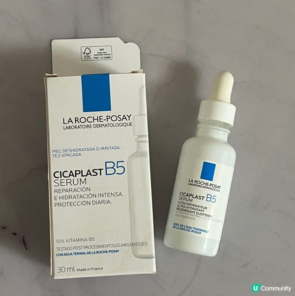 La Roche-Posay B5修復強韌精華！乾燥救星👍🏼👍🏼