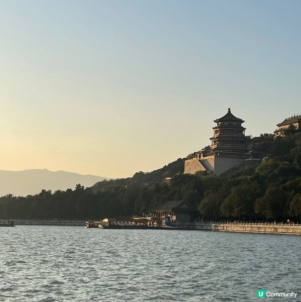 頤和園很適合在黃昏漫步最佳