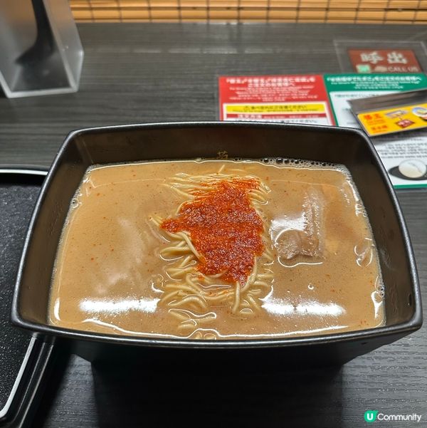 日本福岡一蘭限定！方盒釜醬汁豚骨湯拉麵🍜✨