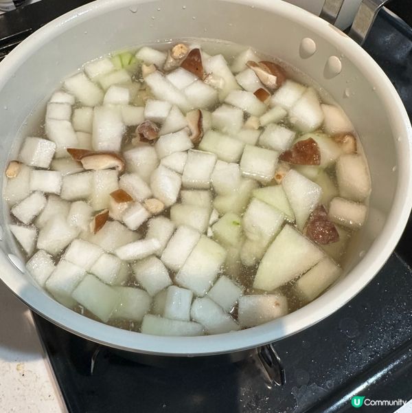 [在日自家煮] 冬瓜粒湯飯