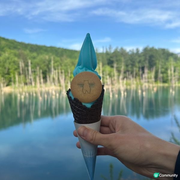 🩵北海道夏日打卡必食🍦美瑛青池雪糕