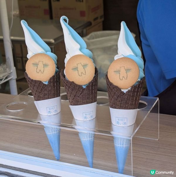 🩵北海道夏日打卡必食🍦美瑛青池雪糕