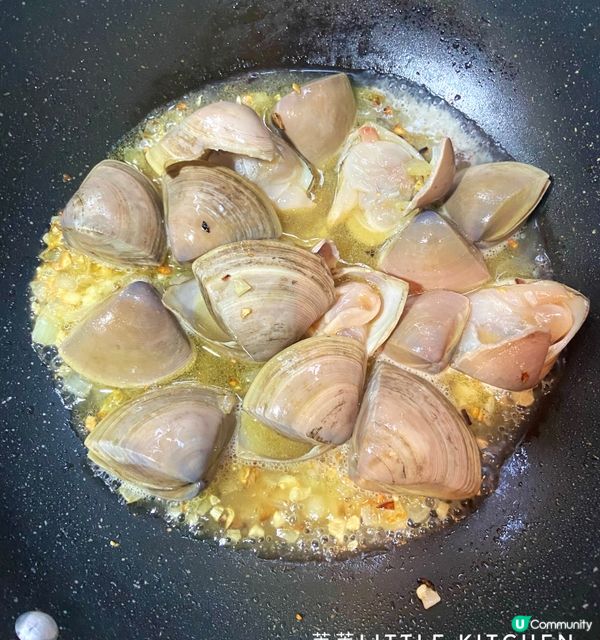 ［聖誕西式食譜］蜆肉意粉