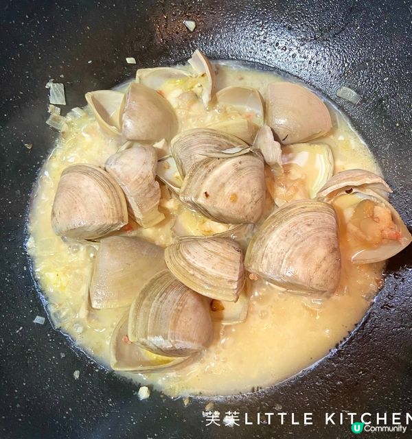 ［聖誕西式食譜］蜆肉意粉