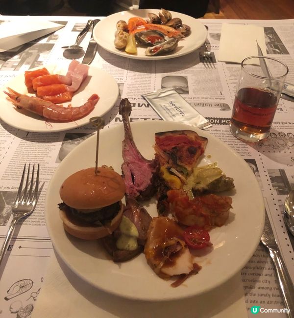 📍灣仔Novotel LE CAFÉ咖啡廳