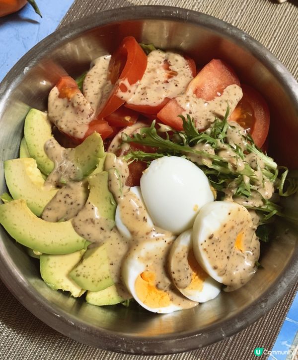 【簡易食譜】健康沙律