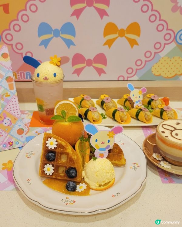 心動甜心派！橙味雪葩窩夫😋🍫