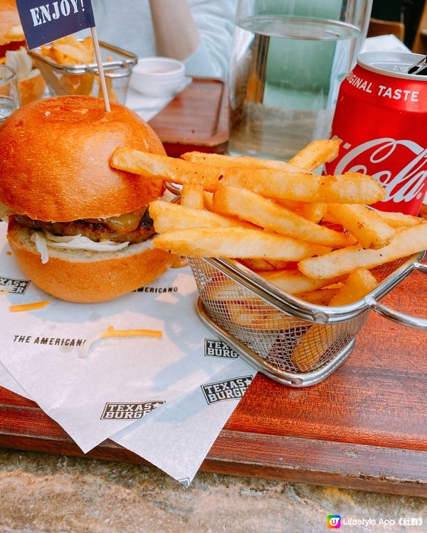 Burger and Fries