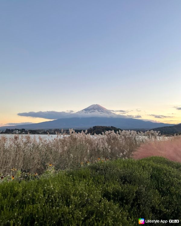 終於看到富士山真面目啦