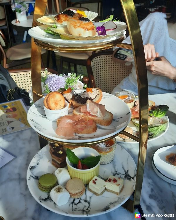 $129 p.p.🫖CP值極高high tea🧁