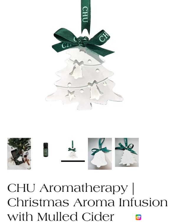 CHU Aromatherapy x 熱蘋果酒精油擴香石推介