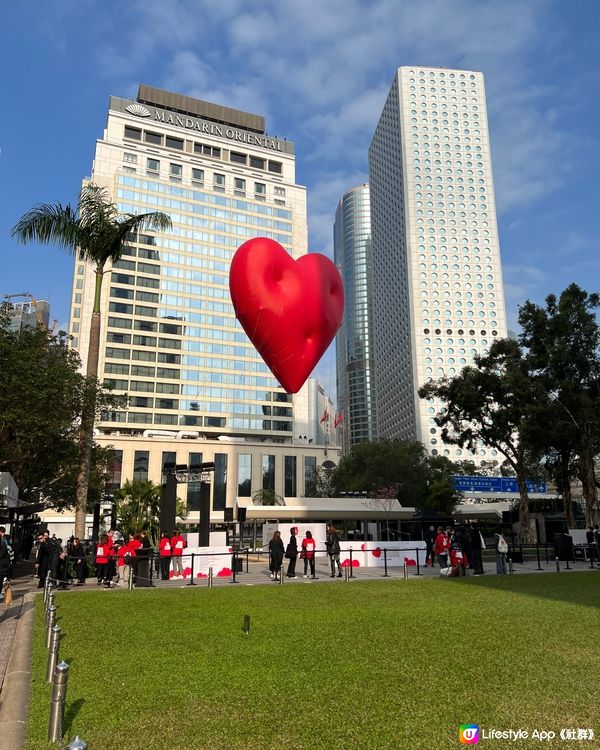 巨型懸浮心心❤️