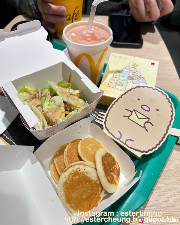 日本麥當勞早餐限定 💕 楓糖鬆餅漢堡 McGriddle