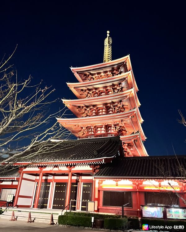 夜闖淺草寺