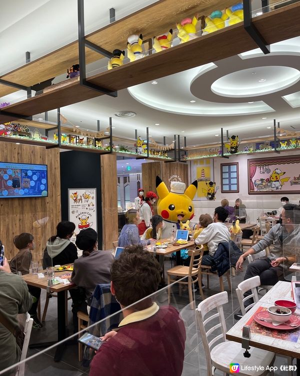 令人興奮的Pokemon Cafe