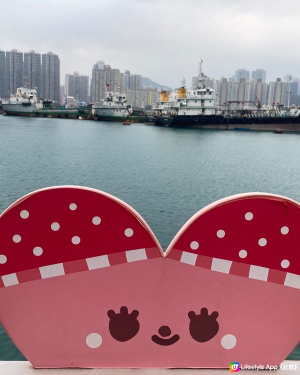 貓咪卡通的荃灣碼頭