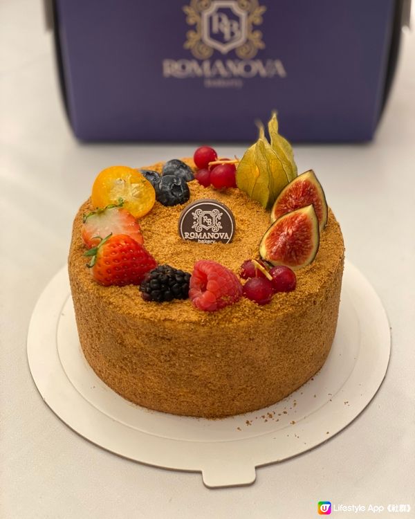 Romanova 鮮雜莓蜂蜜千層蛋糕🎂