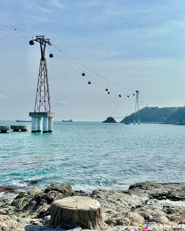 打卡釜山松島海攤