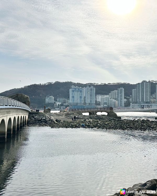 打卡釜山松島海攤