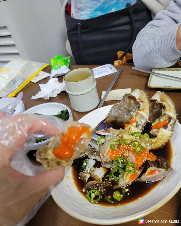 問我韓國食咩好，一定係醬油蟹