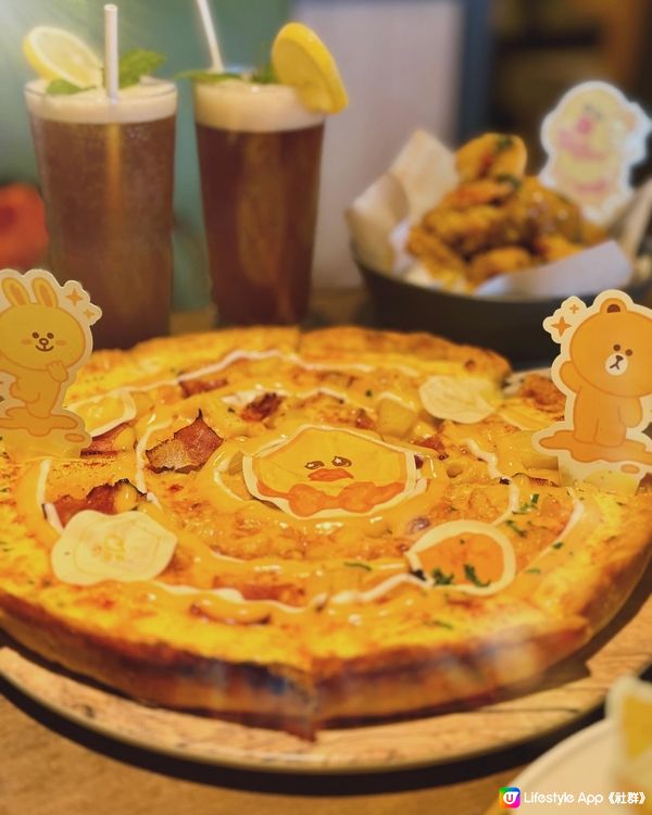 LINE FRIENDS x PIZZA MARU 莎莉派對