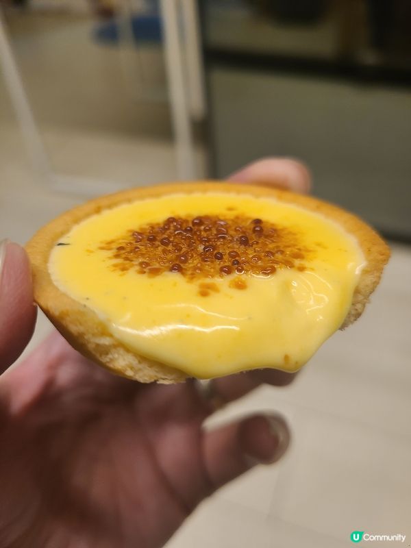 Creme Brulee Tart，解鎖食法，面頭本身有少少...