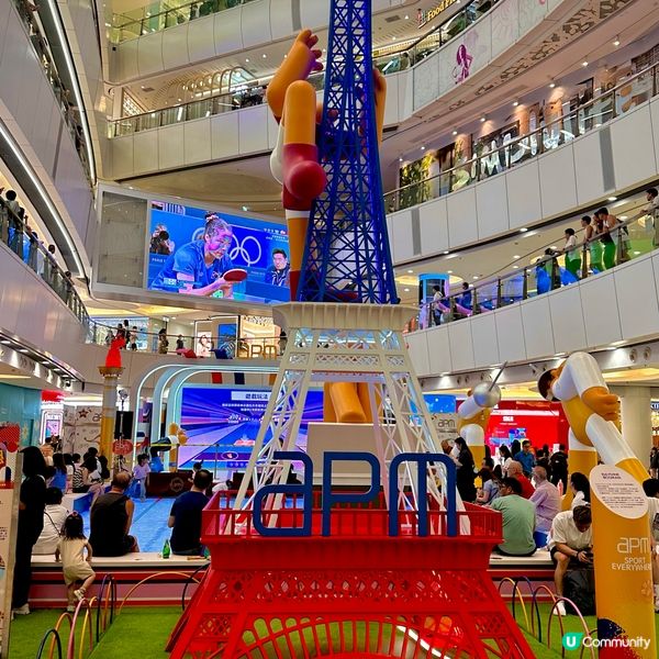 觀塘APM睇奧運精彩賽事🥇🥈🏓