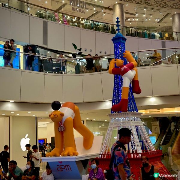 觀塘APM睇奧運精彩賽事🥇🥈🏓