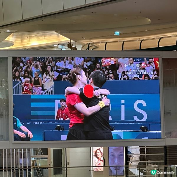 觀塘APM睇奧運精彩賽事🥇🥈🏓