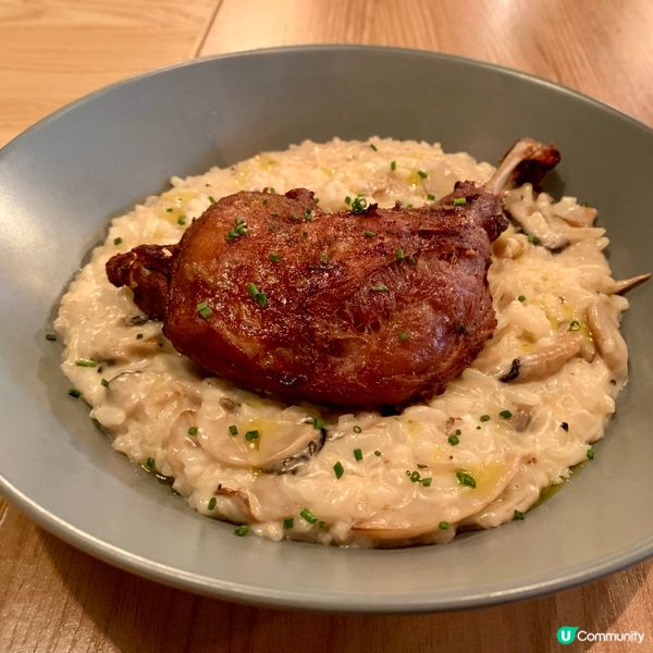 燒鴨腿意大利飯