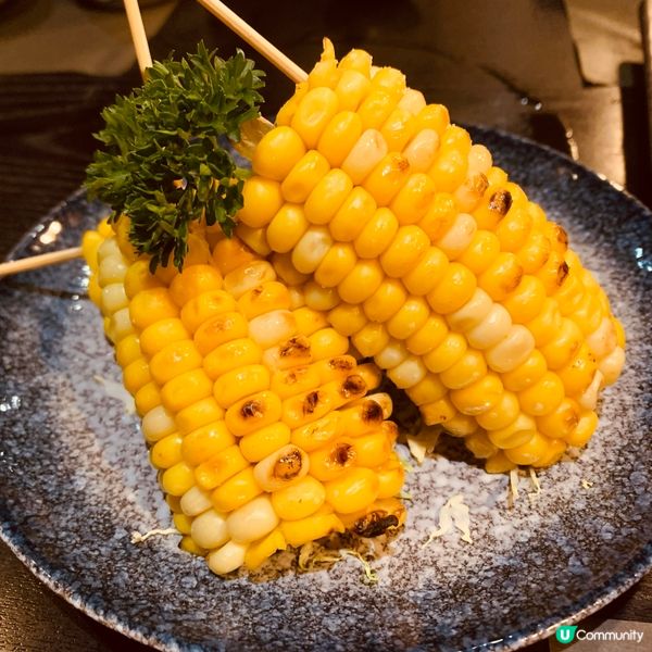 日式串燒牛油粟米