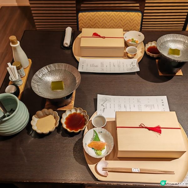 很有儀式感嘅日本餐廳,打開便當盒的一刻就係最打卡嘅感覺｡