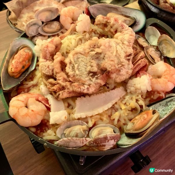 日式海鮮煲仔飯，超級惹味