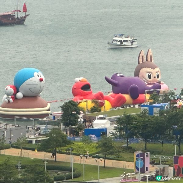 維港巡遊公仔
