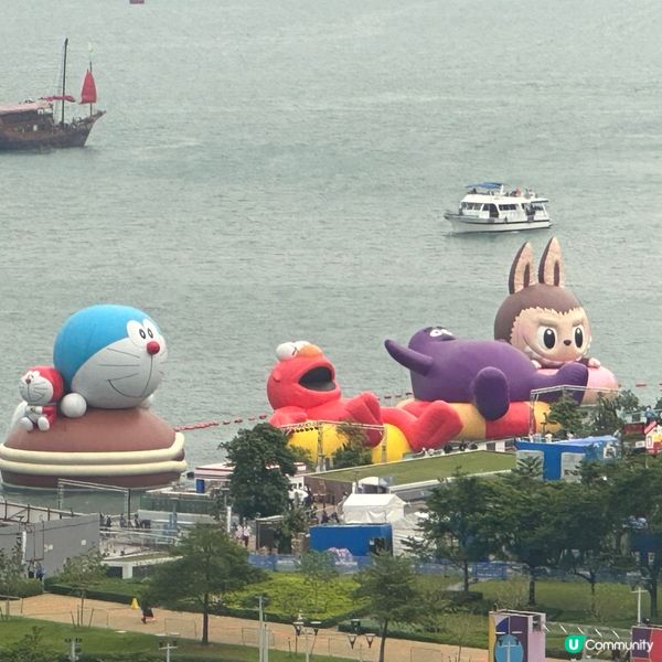 維港巡遊公仔