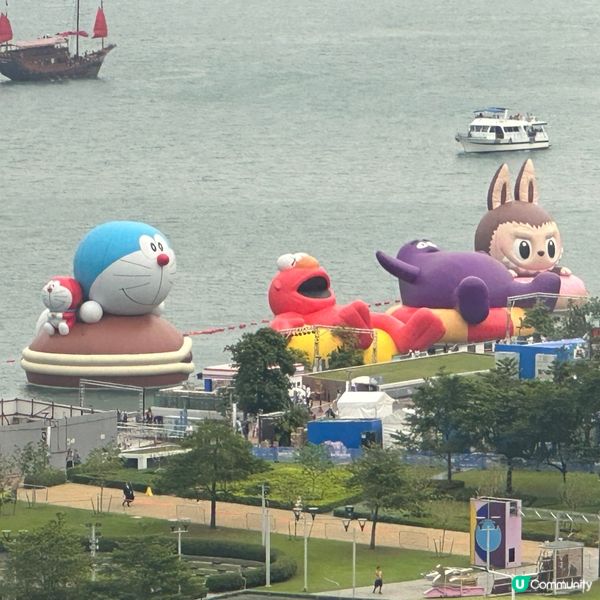 維港巡遊公仔