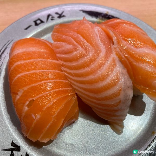 Sushiro $17/3件三文魚壽司