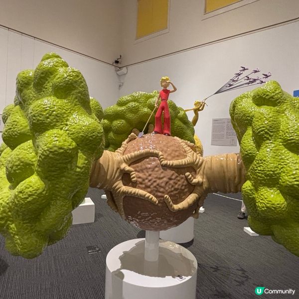 香港/香港大學美術博物館「小王子與飛行員」80週年特展✨📸
