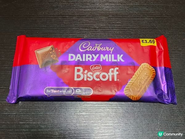 吉百利×Lotus焦糖脆餅