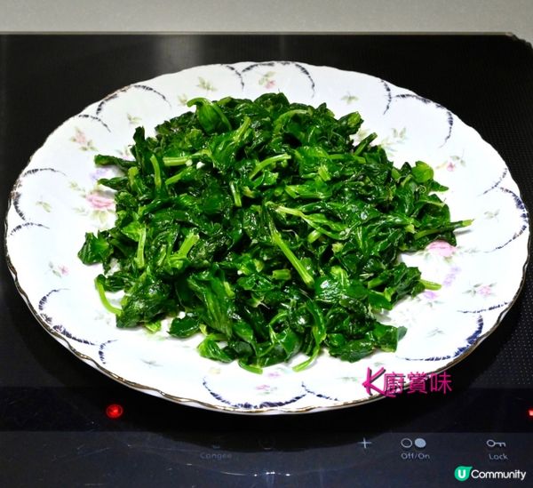 ✨如何掌握當中技巧 豆苗仍保持嫩綠 乾身不出水✨