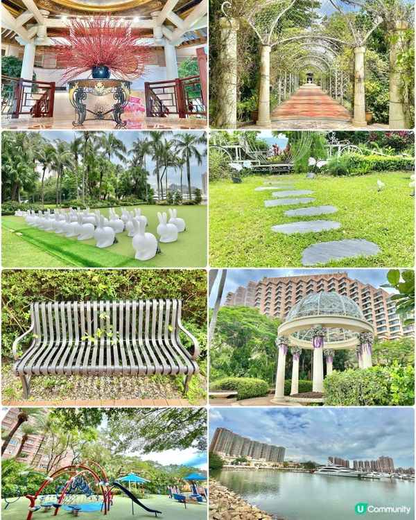 屯門·掃管笏·黃金海岸酒店💚歐式庭院