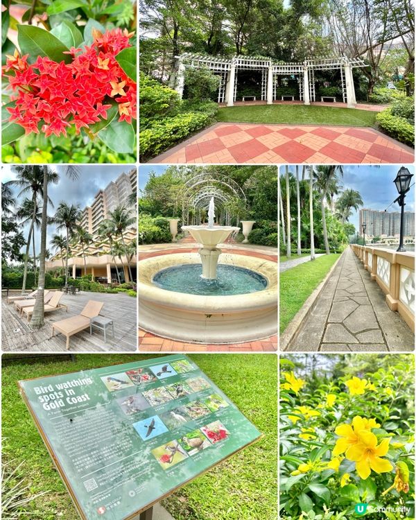 屯門·掃管笏·黃金海岸酒店💚歐式庭院