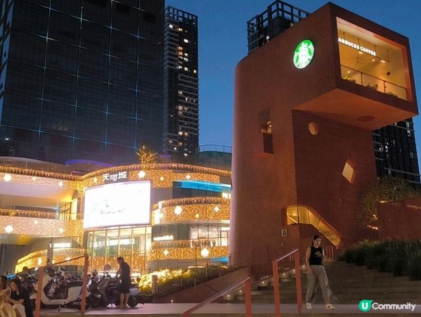 深圳 超人氣打卡Starbucks 外型奇特 周圍都係打卡位