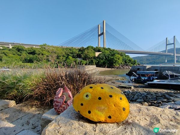 週末馬灣遊！打卡七彩小屋📸🌊